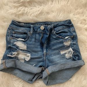american eagle jean shorts